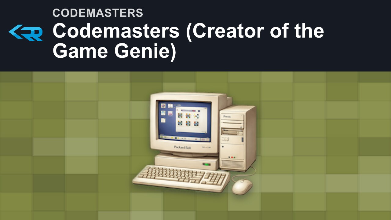 Codemasters (Creator of the Game Genie)