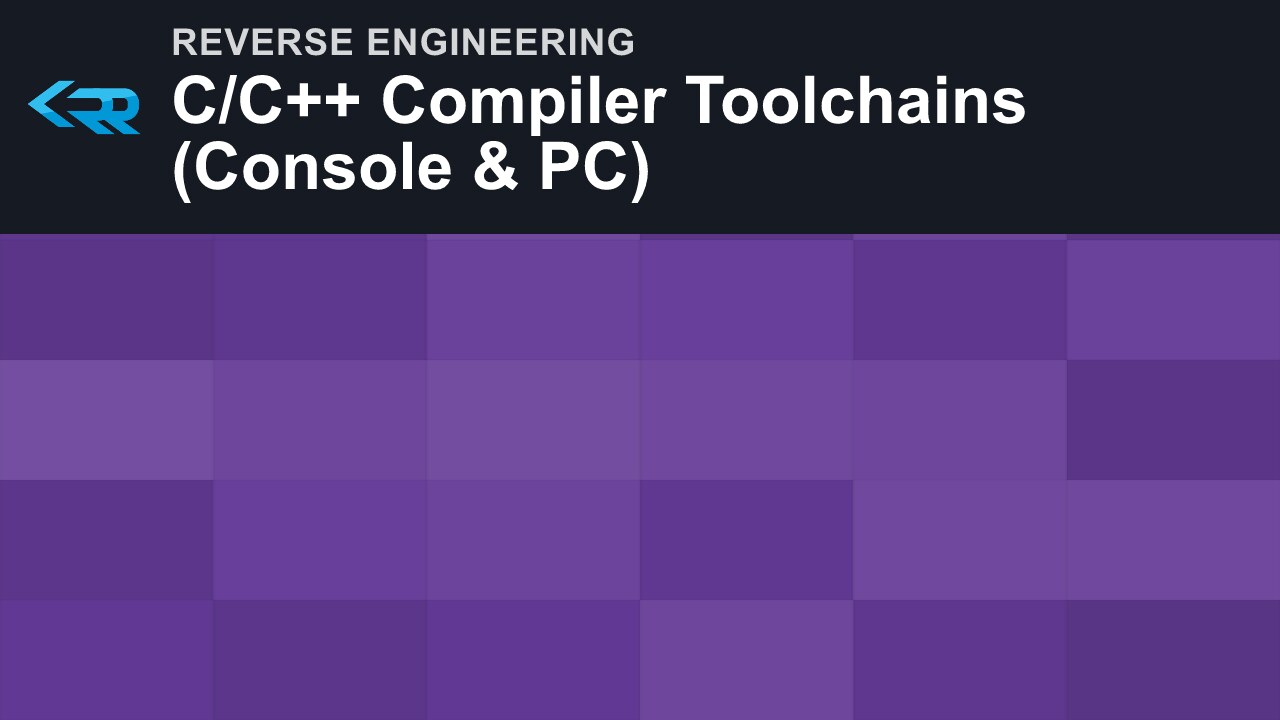 C/C++ Compiler Toolchains (Console & PC)