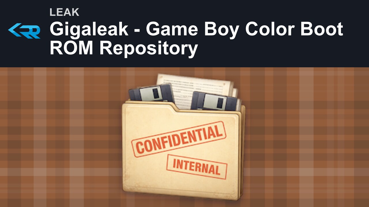 Gigaleak - Game Boy Color Boot ROM Repository