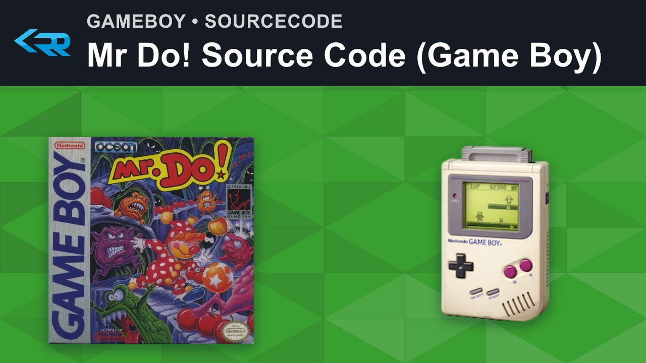 Mr Do! Source Code (Game Boy)