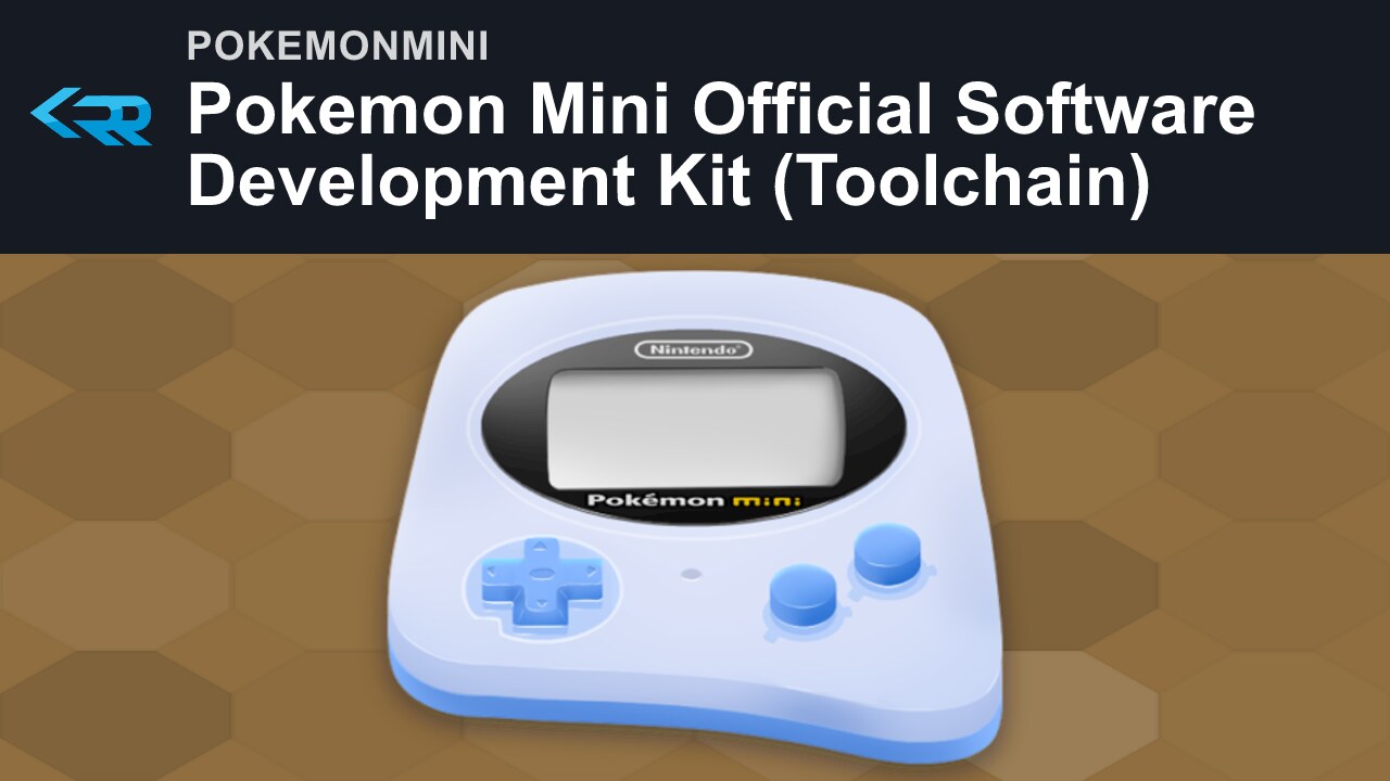 Pokemon Mini Official Software Development Kit (Toolchain)