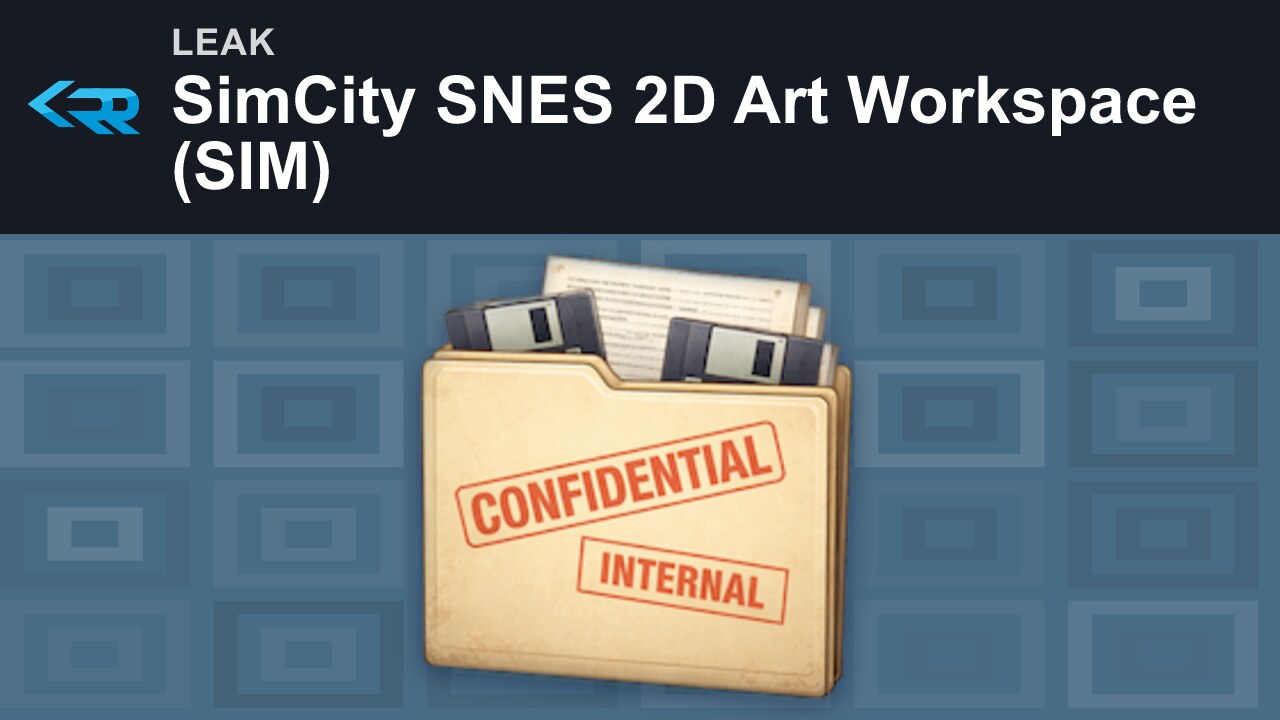 SimCity SNES 2D Art Workspace (SIM)