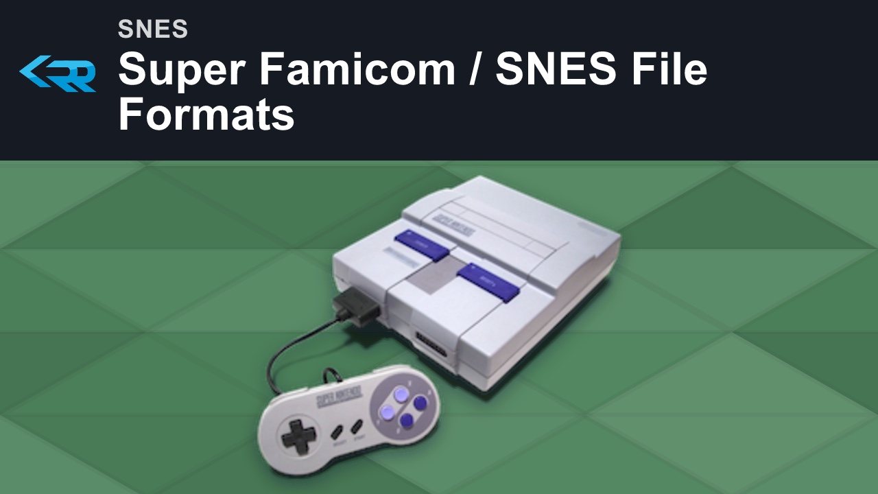 Super Famicom / SNES File Formats