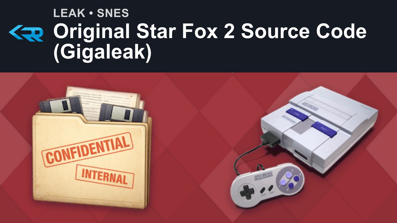Original Star Fox 2 Source Code (Gigaleak)