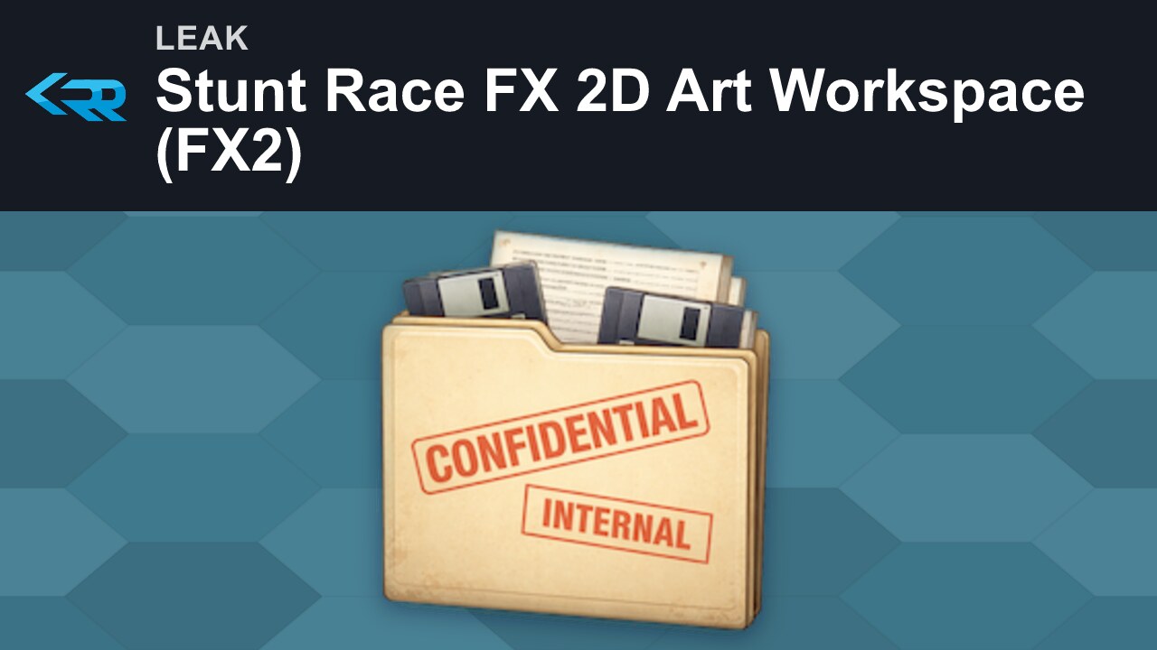Stunt Race FX 2D Art Workspace (FX2)