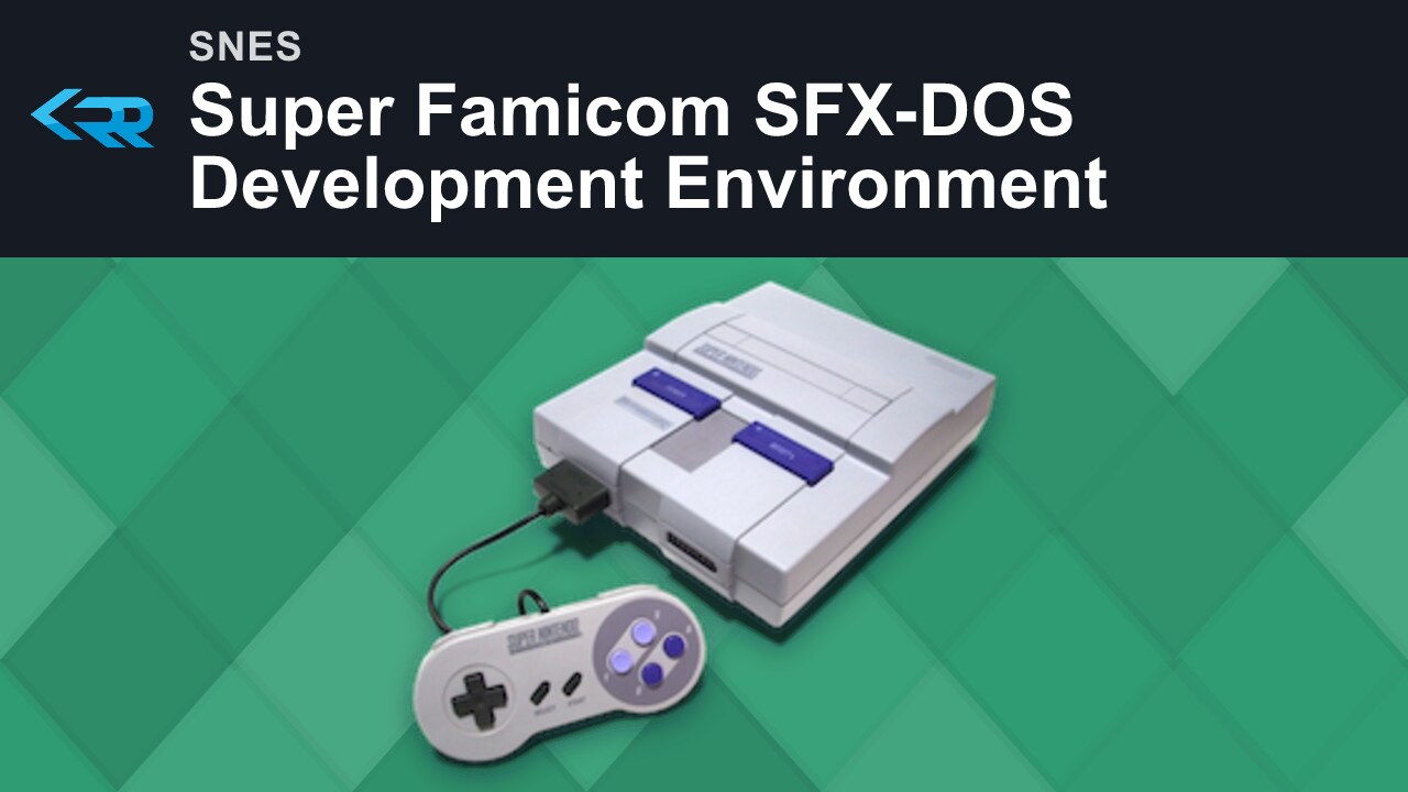 Super Famicom SFX-DOS Development Environment