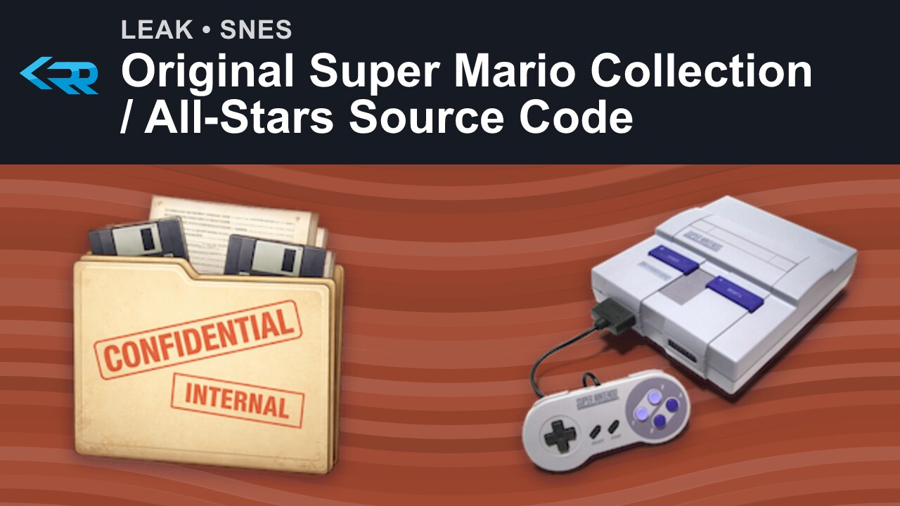 Original Super Mario Collection / All-Stars Source Code (Gigaleak)