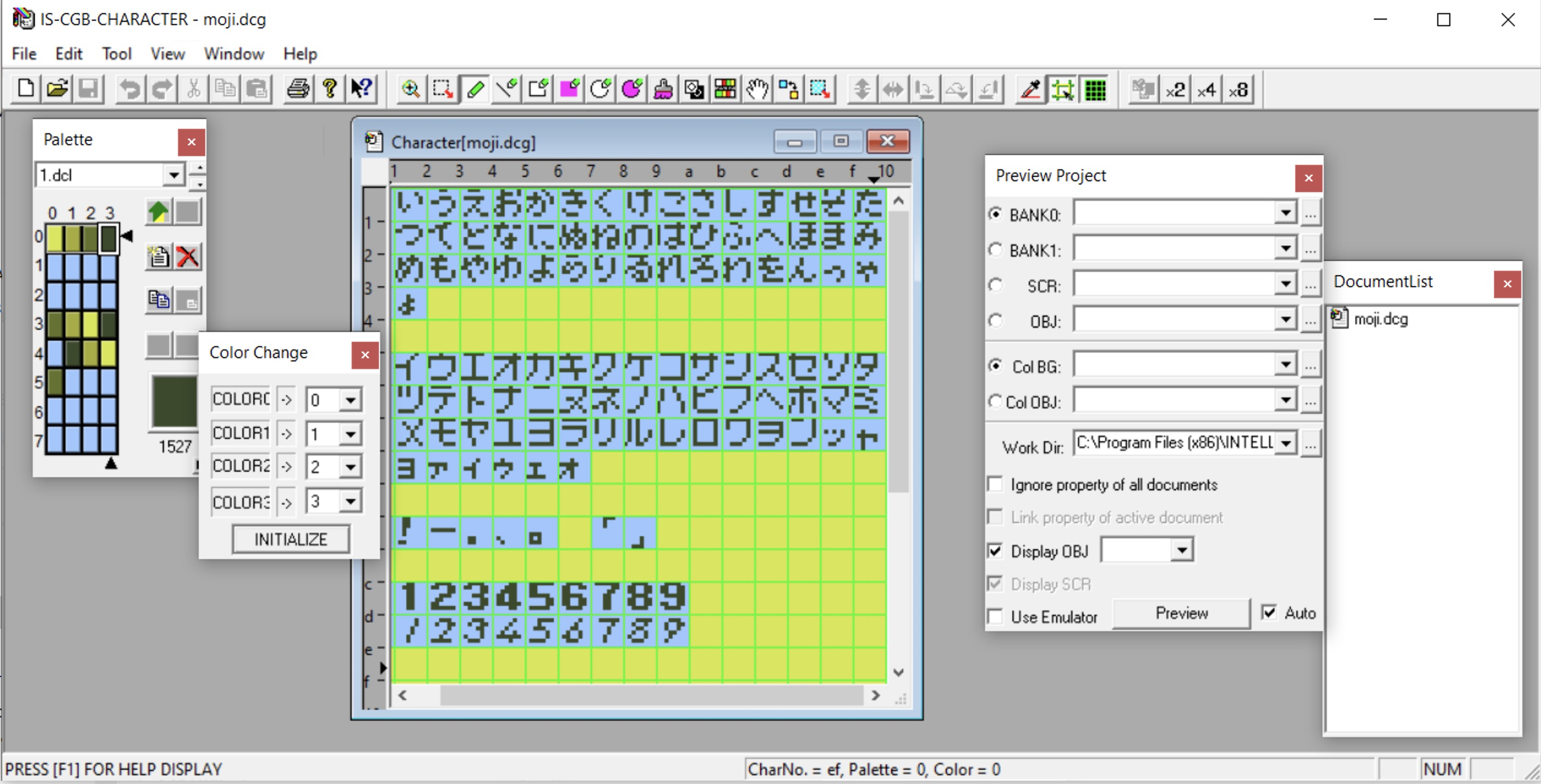 IS-CGB-Character After importing CGX from DMG Zelda