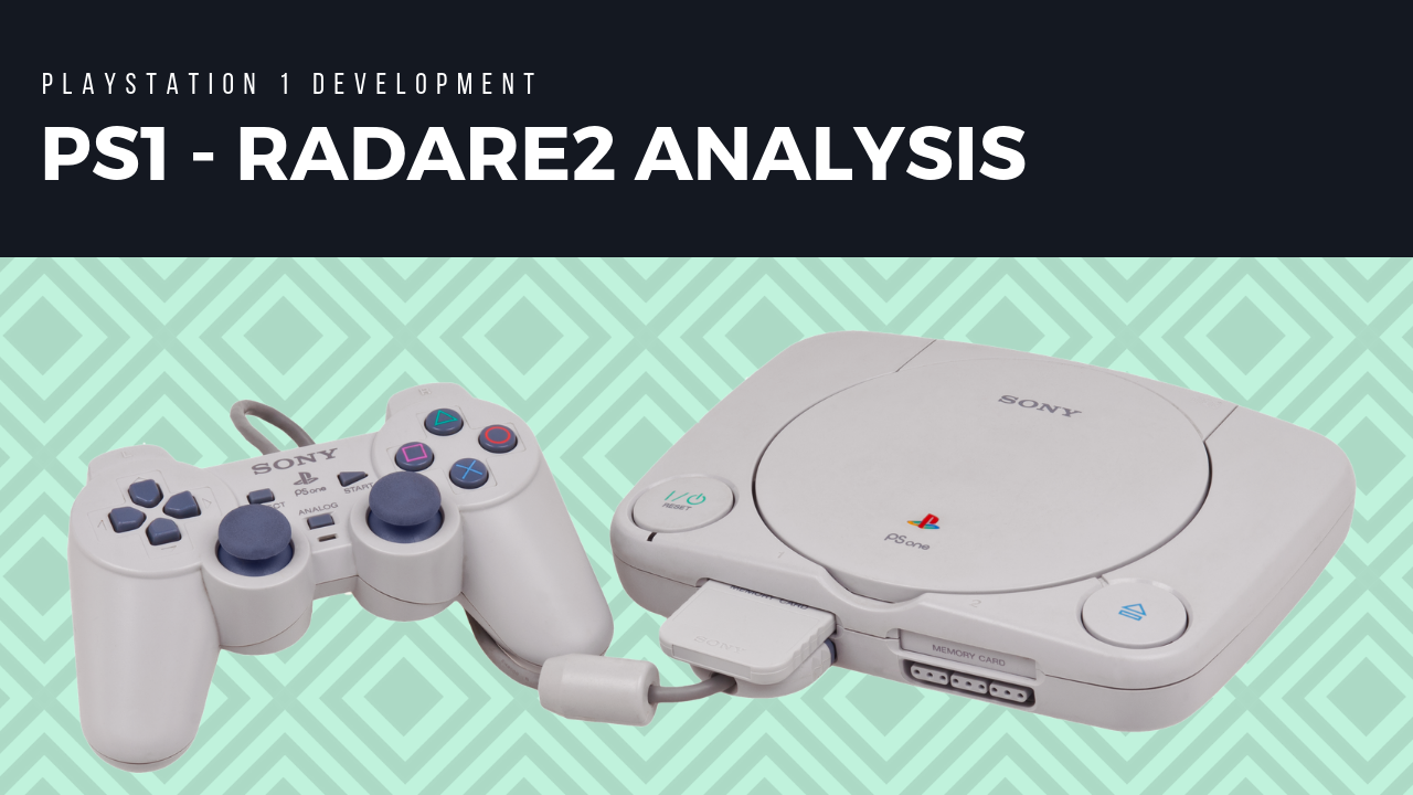 PSX Analysis with Radare2